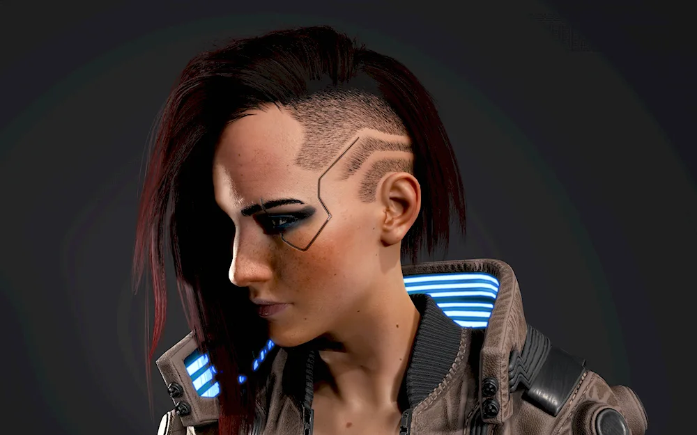 Cyberpunk 2077 cyborg vibe