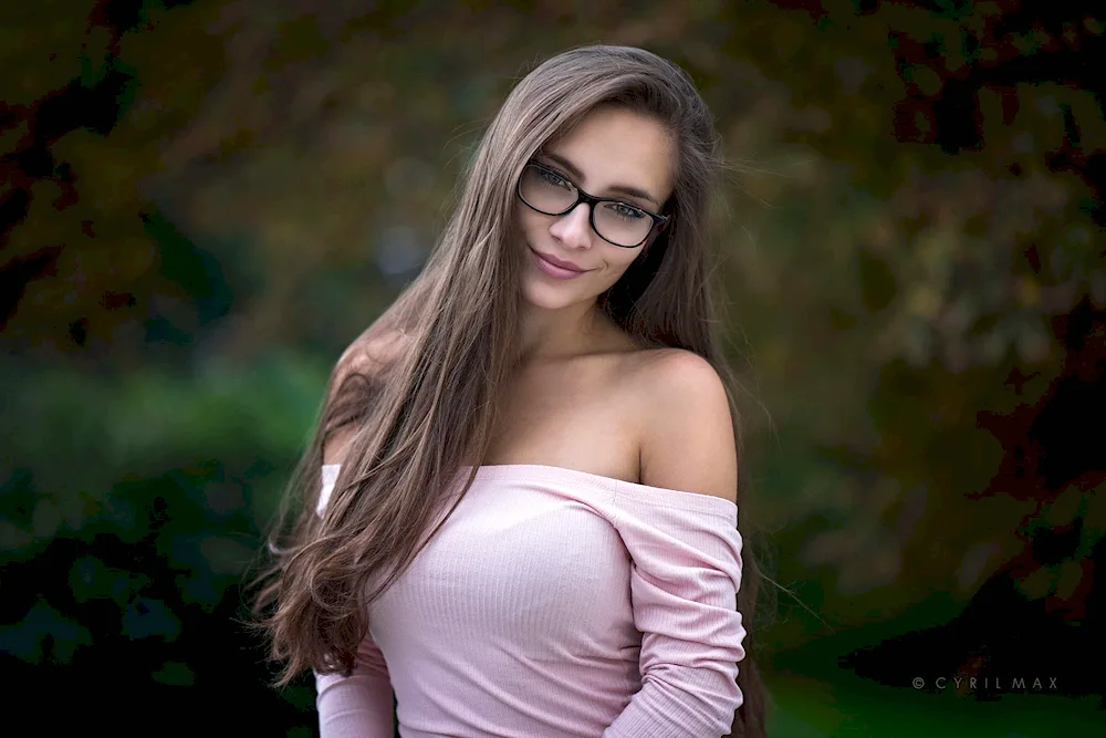 Girl in glasses