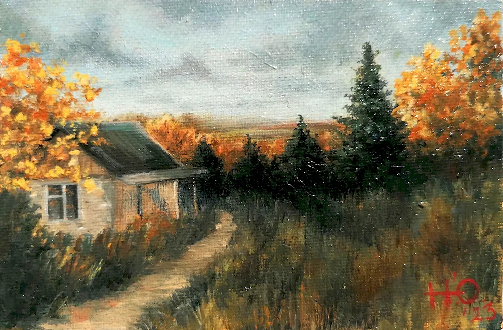 Dacha landscape