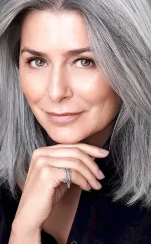 Daphne Hicks Grey hair