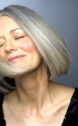 Daphne Hicks Grey hair