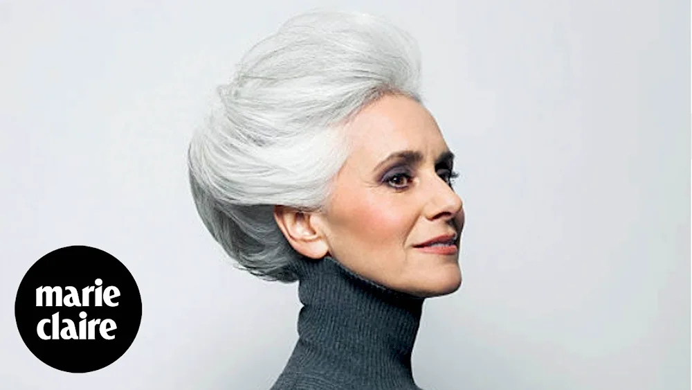 Daphne Hicks Grey hair