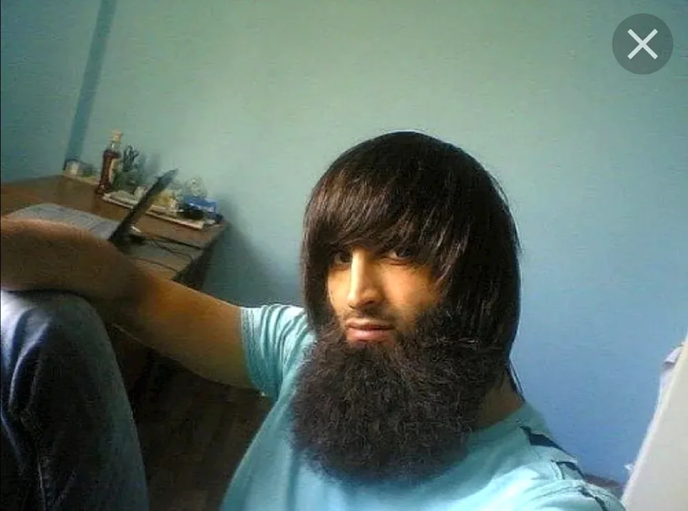 Dagestani Makhachkalinka hairstyle