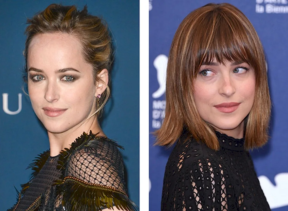 Dakota Johnson haircut