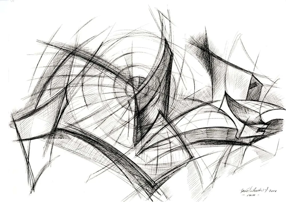 Daniel Libeskind Sketch