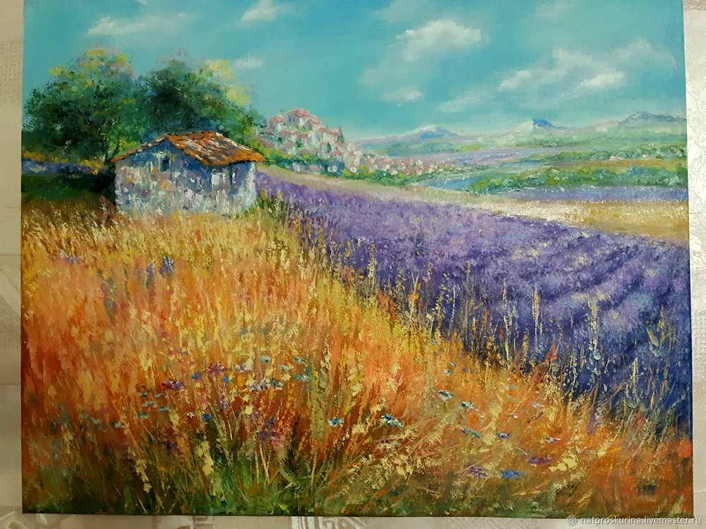 Daniel Sannier paintings Provence