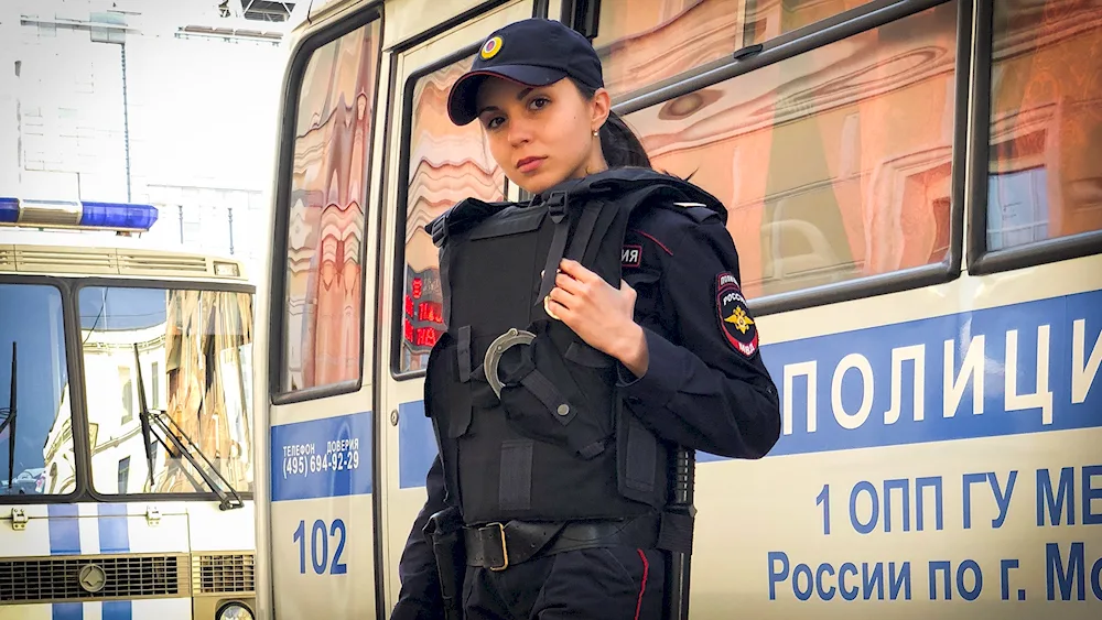 Darya Yusupova policeman