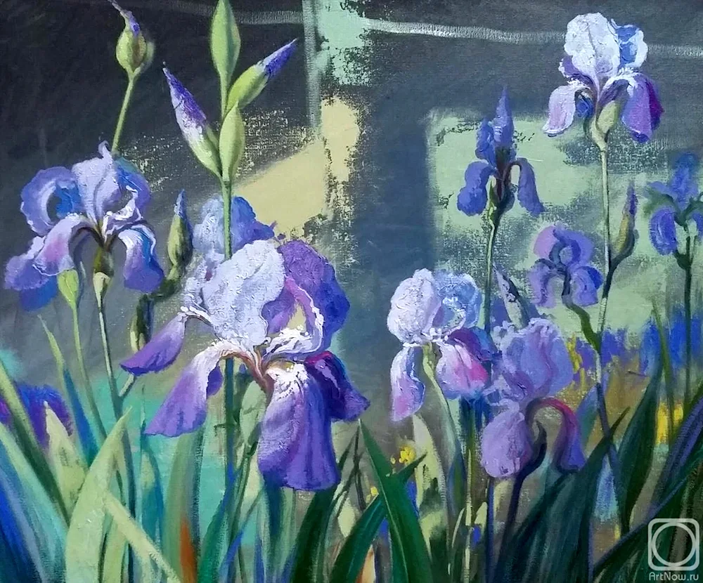 Igor Yanovsky artist irises
