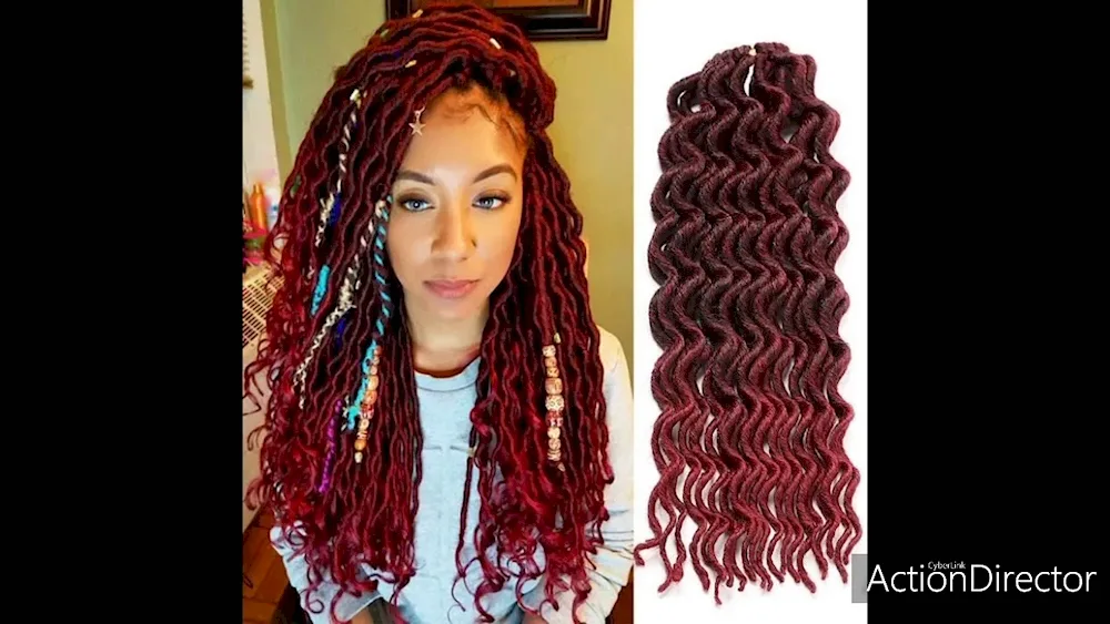 Afro curls Ariel
