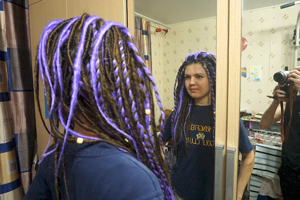 De dreadlocks afro braids