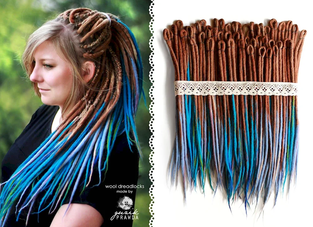 De dreadlocks afro braids