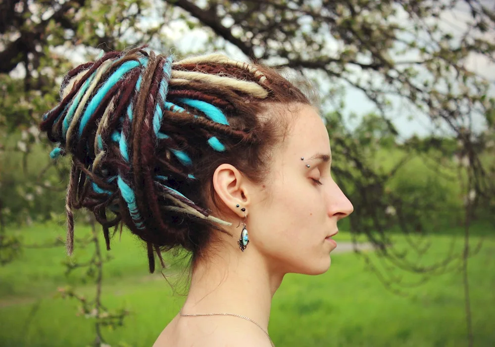 De dreadlocks kanekalon