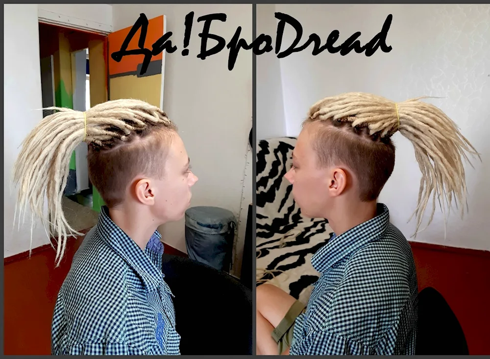 De dreadlocks on undercut