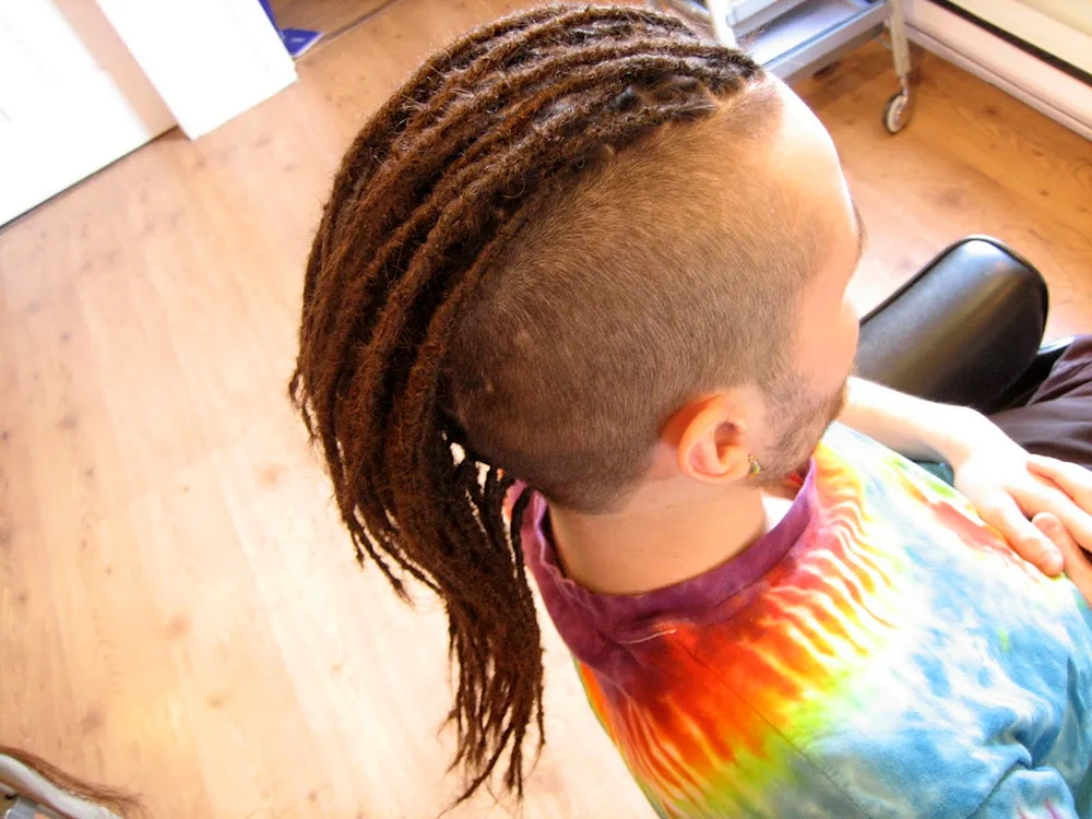 De mohawk dreadlocks
