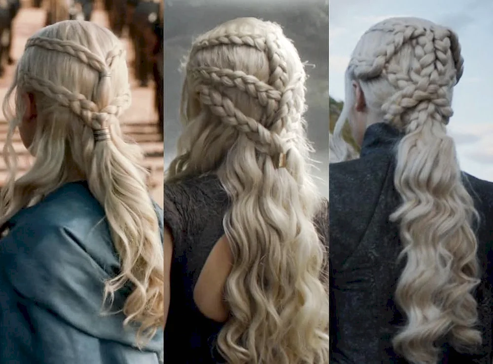 Daenerys Targaryen braids