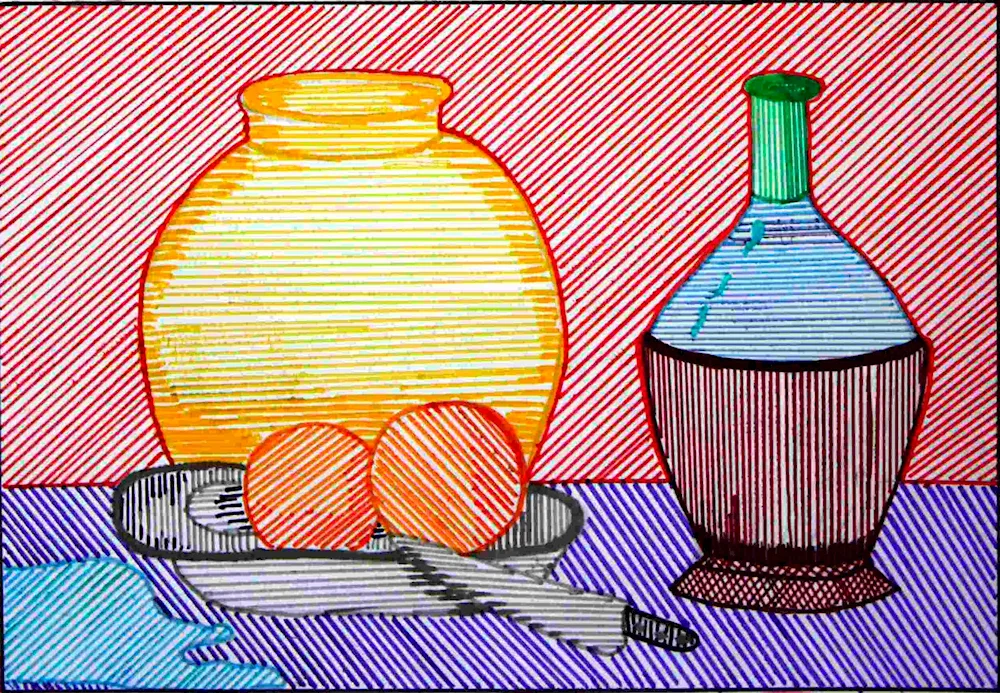 Pencil still life