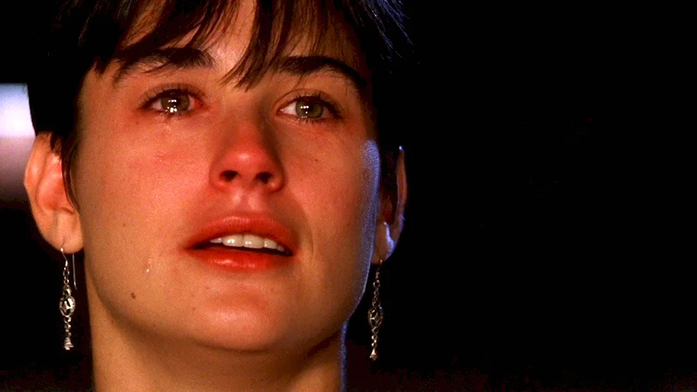 Demi Moore ghost haircut