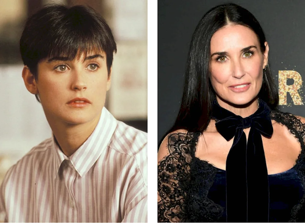 Demi Moore haircut