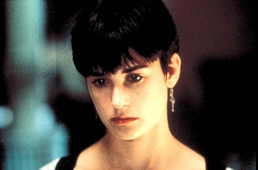 Demi Moore ghost haircut