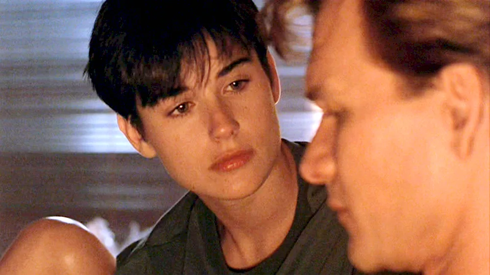 Demi Moore ghost haircut