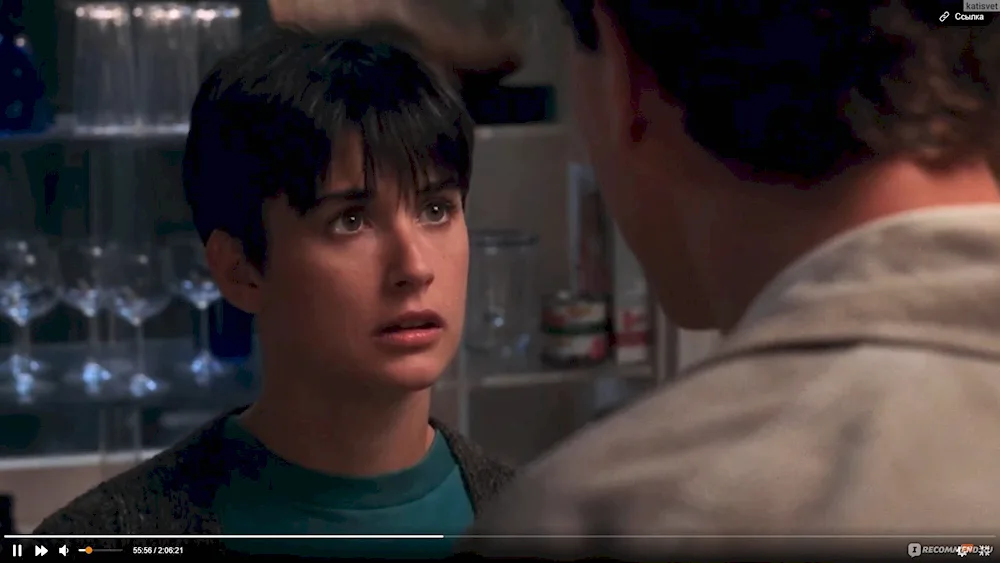 Demi Moore in the film ghost