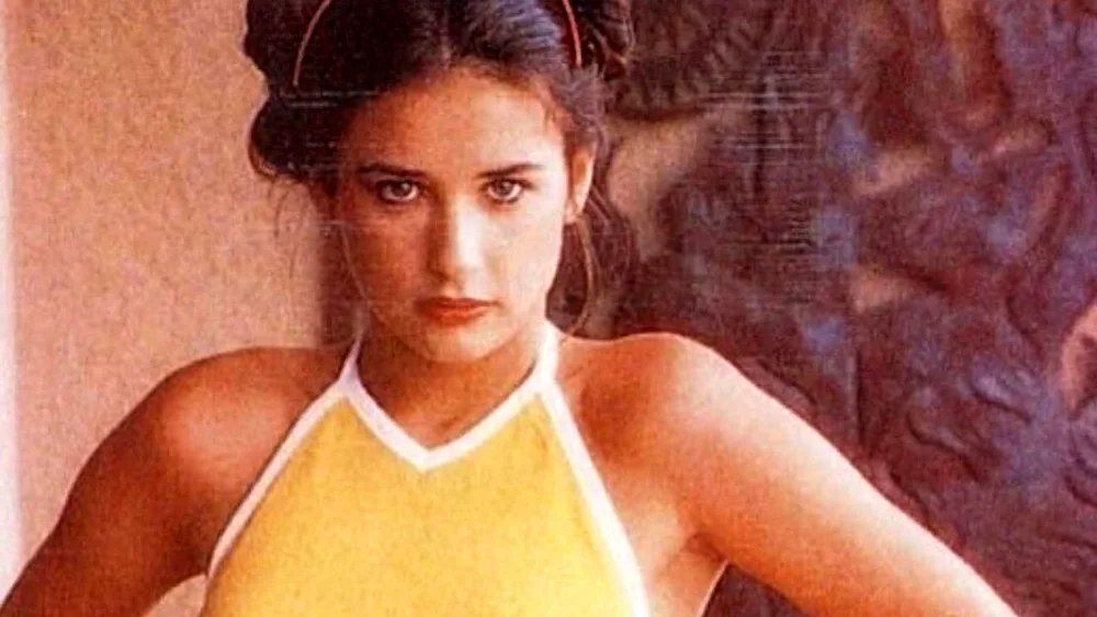 Demi Moore as a young woman