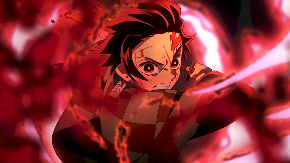 Demon slashing blade 4k
