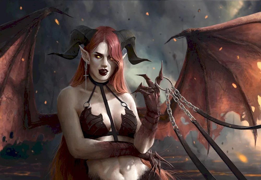 Demoness Lilith anime