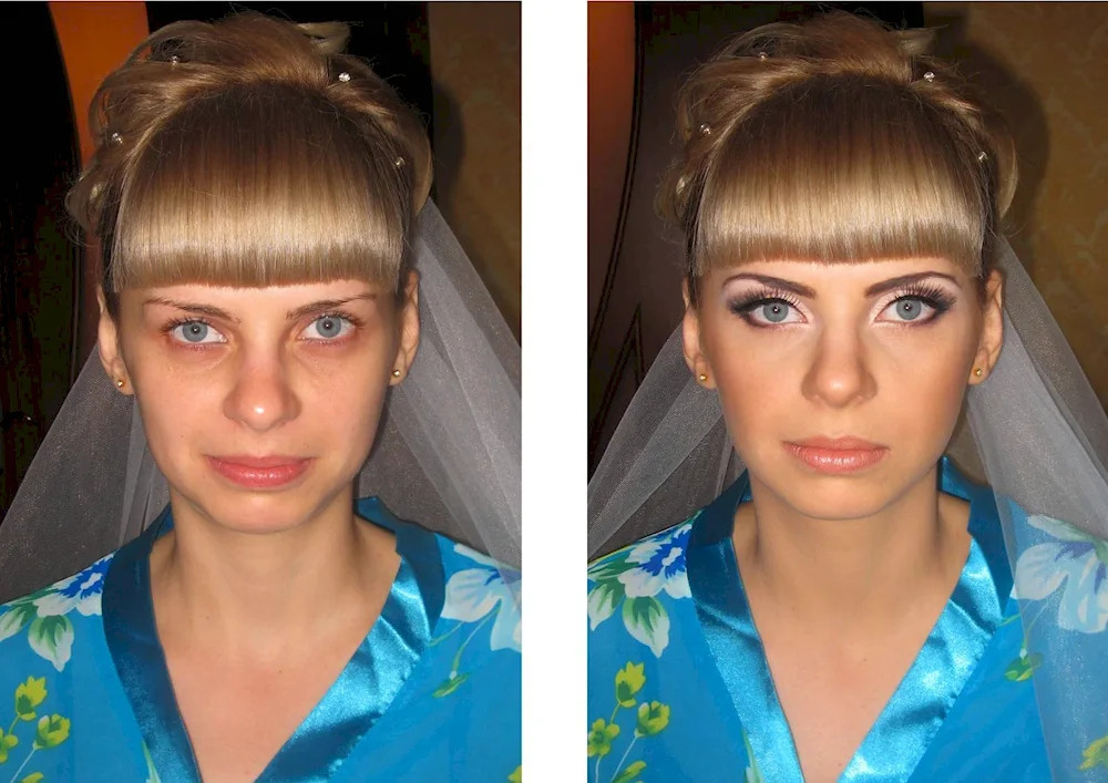 Natural bangs