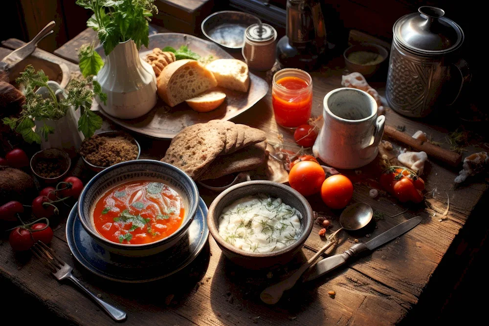 Food still life