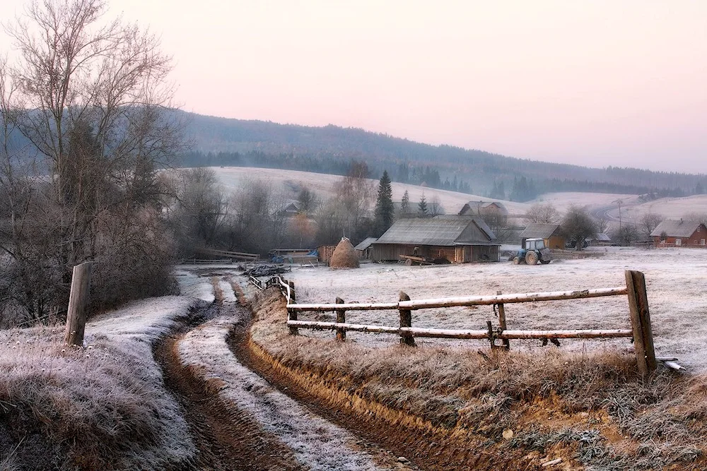 Spring in the village