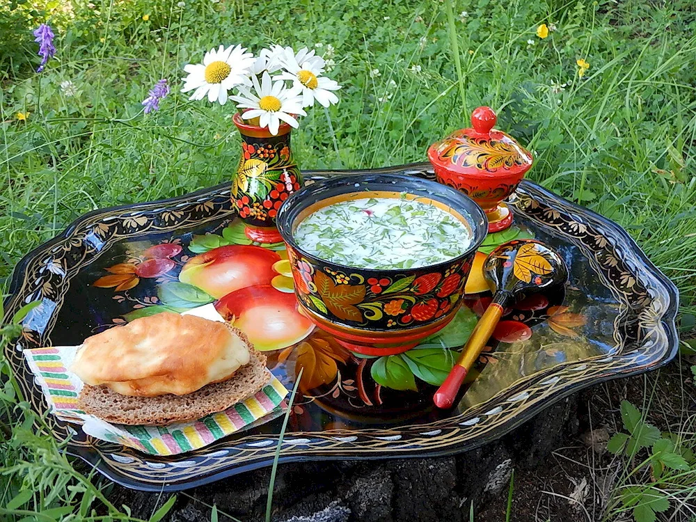 Rustic breakfast
