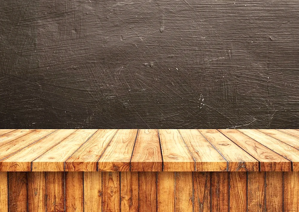 Wooden desk texture