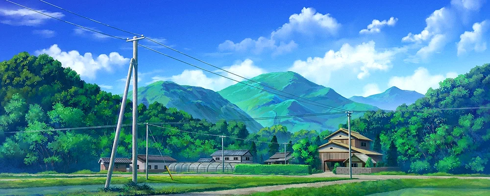 Hayao Miyazaki's Village 4k