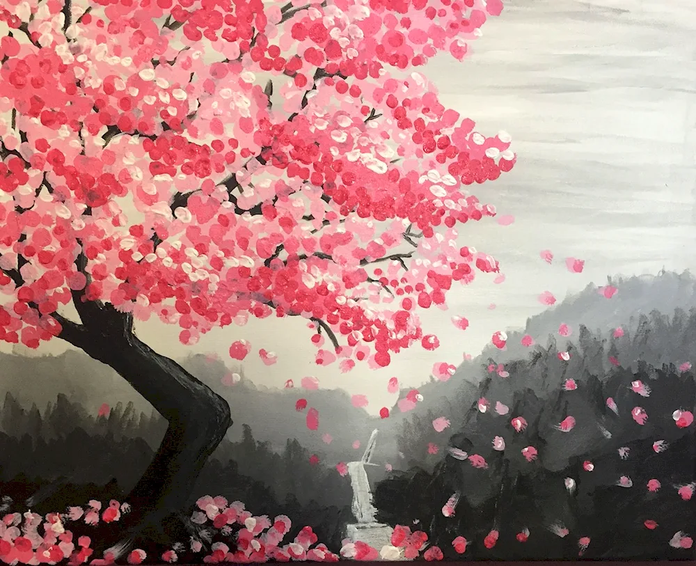 Sakura drawing