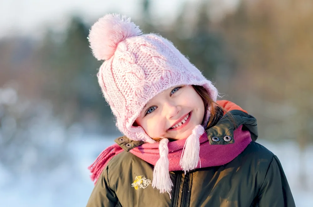 Children in winter