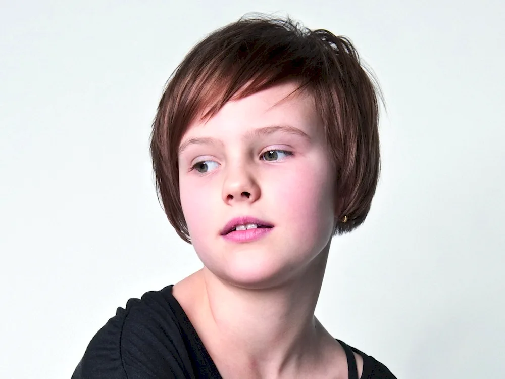 Pixel haircut for girls