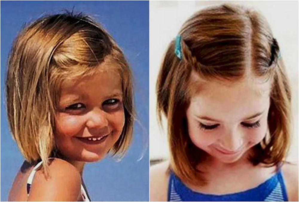 Hirstyles for kids on short hair