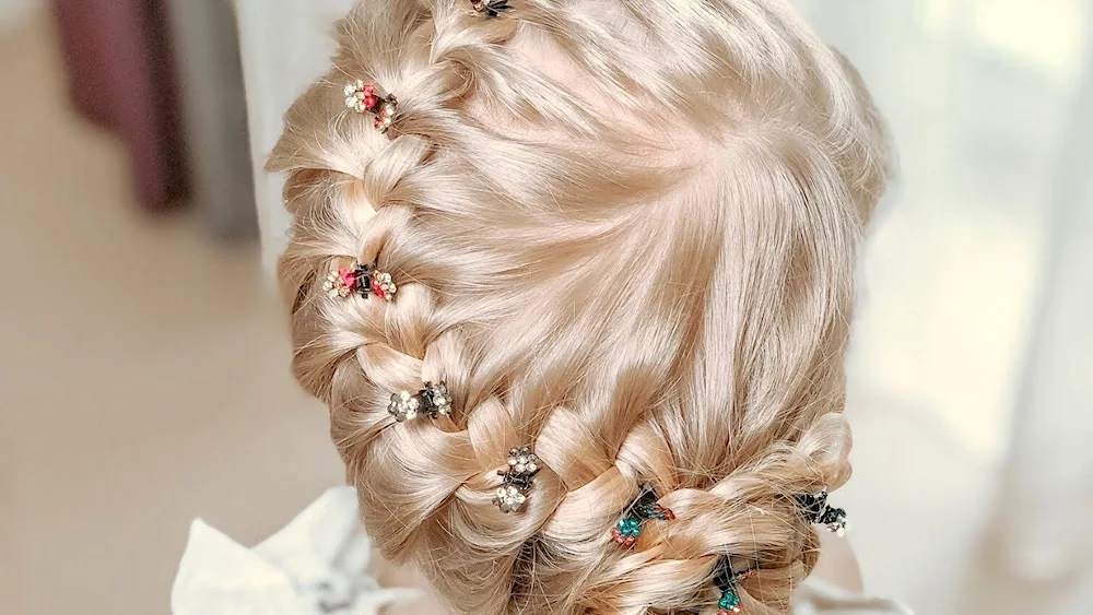 Children's hairstyles braids