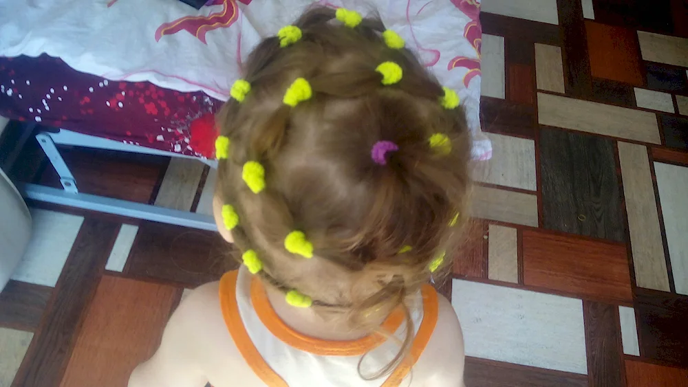 Girl hairstyles with ponytails