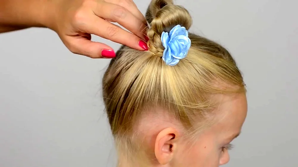 Children's hairstyles for kindergarten