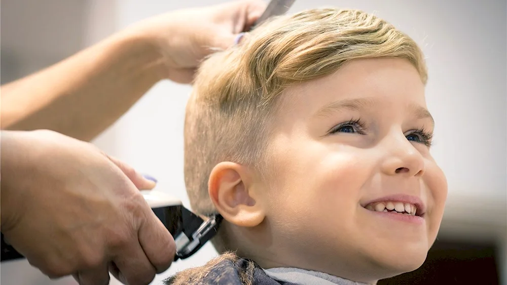 Sporty Canadian haircut for boys