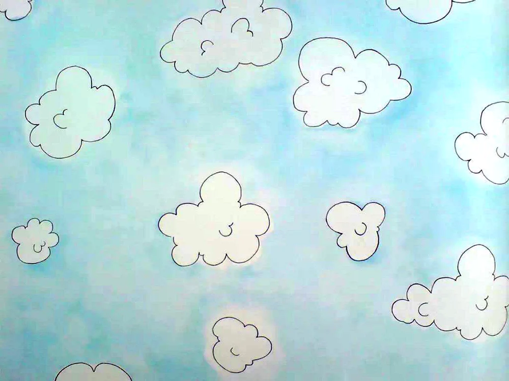 Clouds drawing