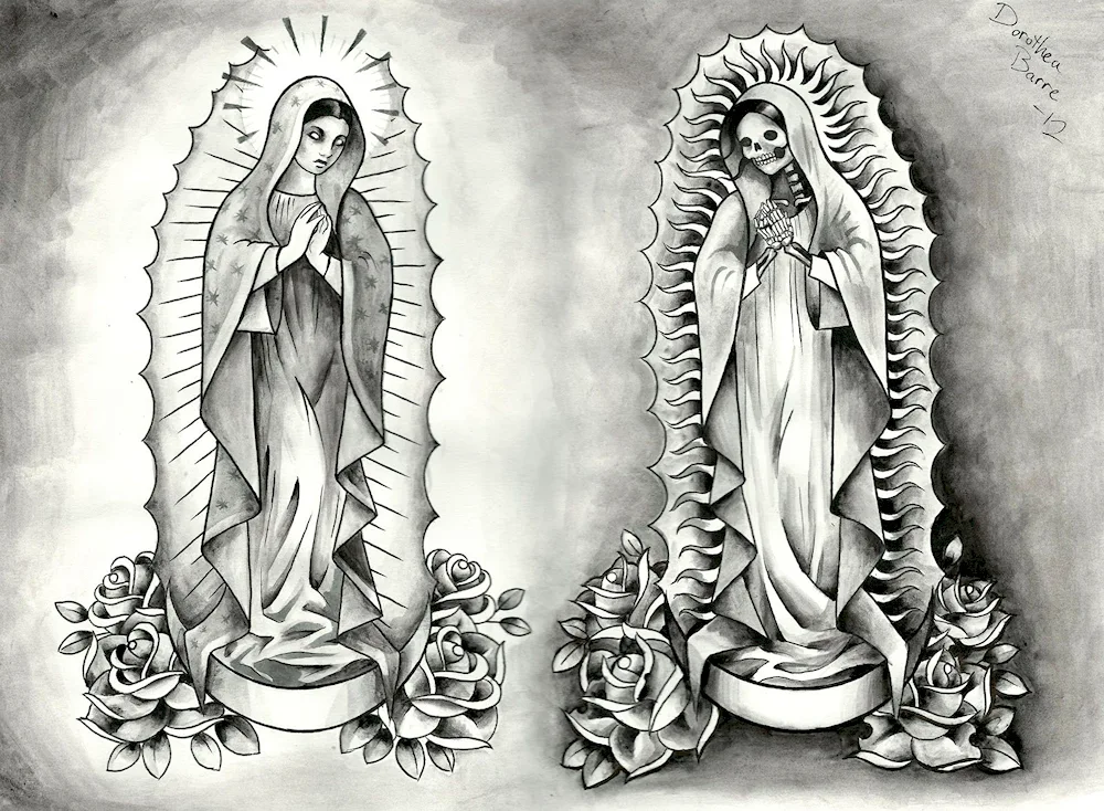 The Virgin Mary Chicano