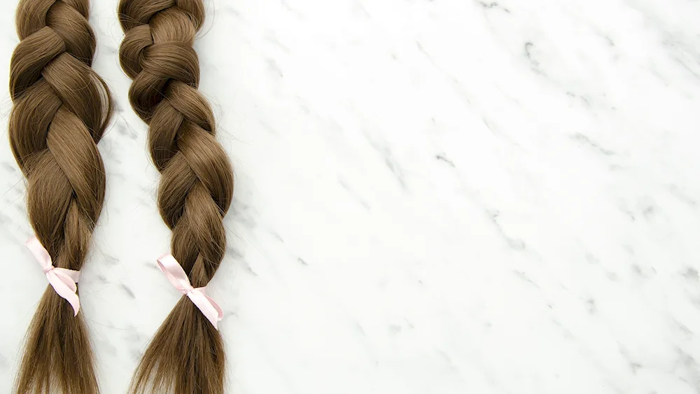 Girl's braid