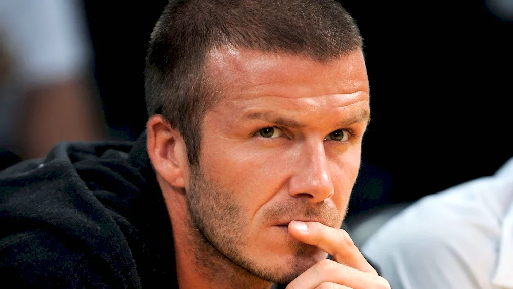 David Beckham undercut