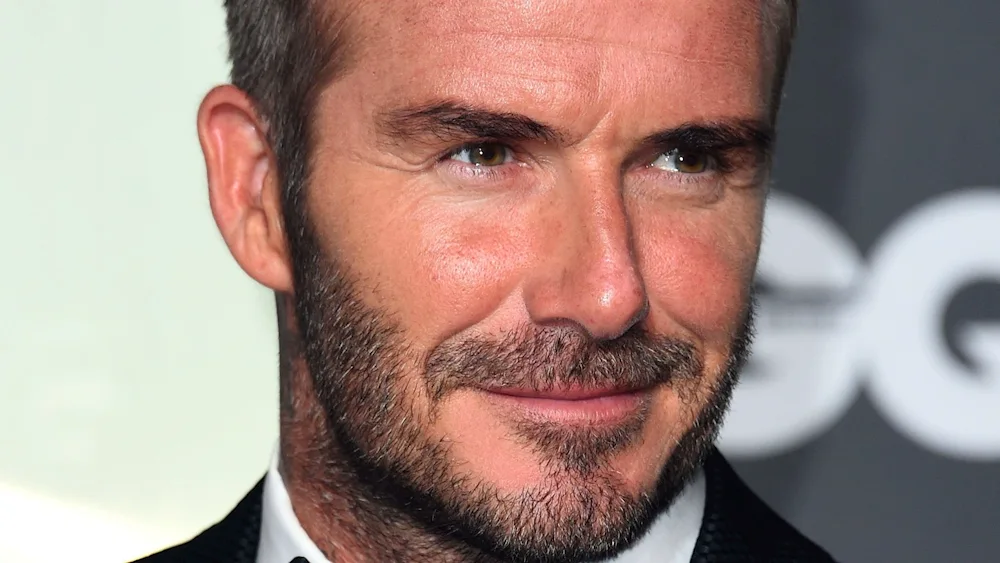 David Beckham undercut