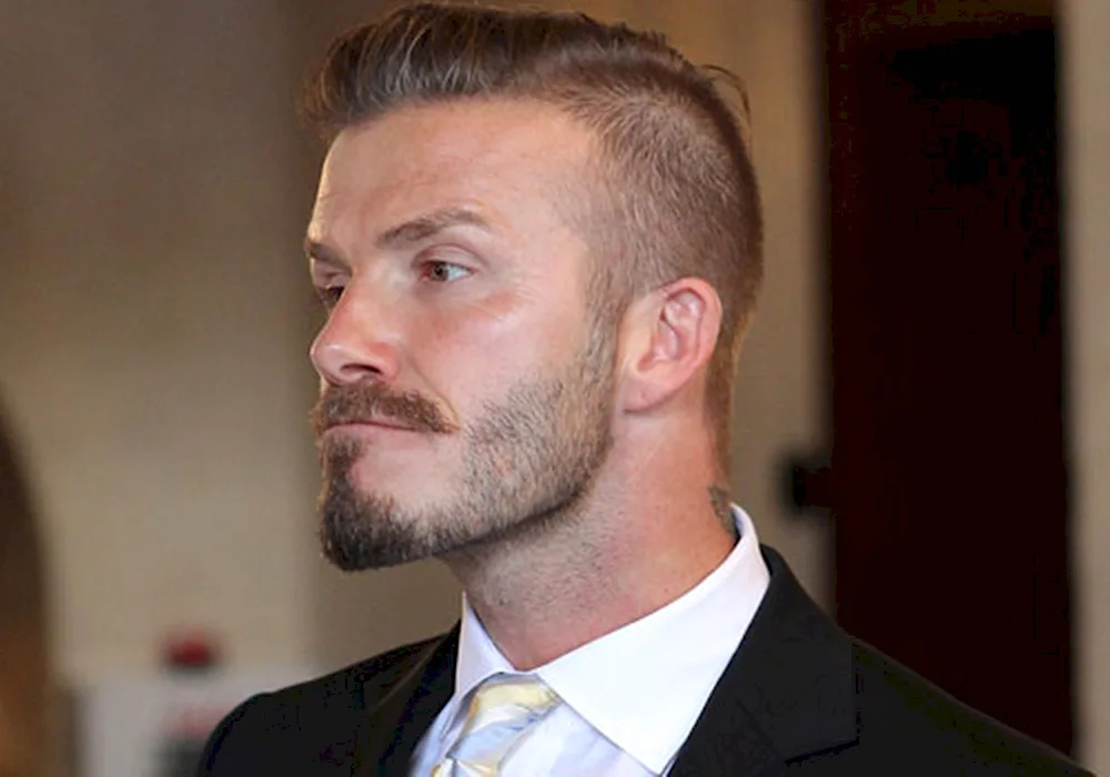 David Beckham beard