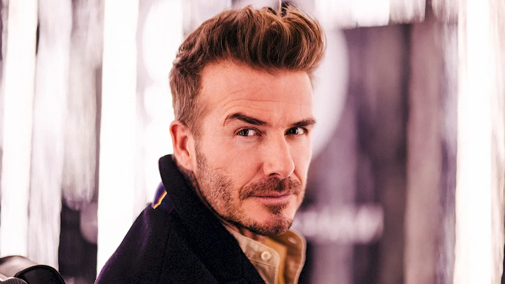 David Beckham beard