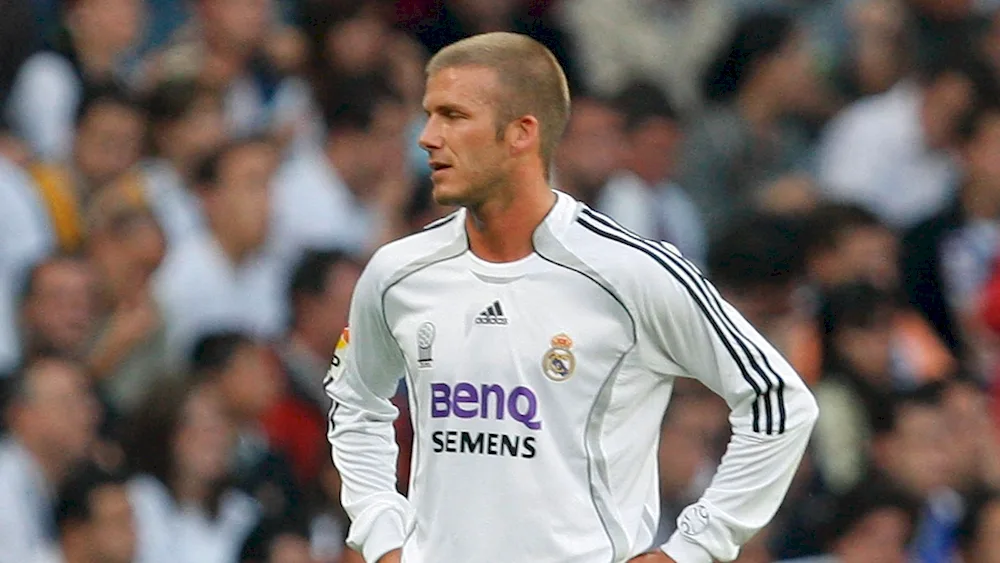 David Beckham mohawk